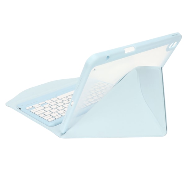 Pystysuuntainen näppäimistö kotelolla, sininen, ergonominen folio, magneettisesti irrotettava pystysuuntainen näppäimistö kotelolla ja kynätelineellä IOS-tabletille