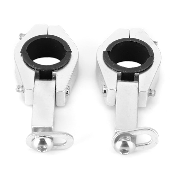Monteringssett for motorsykkelhåndbeskyttere Håndbeskytterklemme Universal for 28 mm modifisert styre