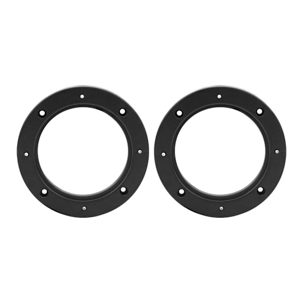 2 stk 4-tommers bilstereo høyttalerring Pad Svart Bil Modifisering Erstatning Universal