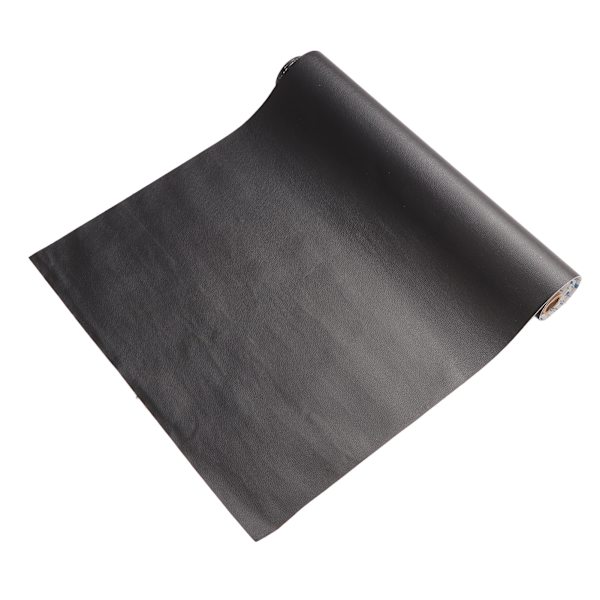 Självhäftande Läderreparationslapp DIY Läderreparationstejp för Soffor Bilbåt Säte Soffa 19,7 X 47,2 tum Svart