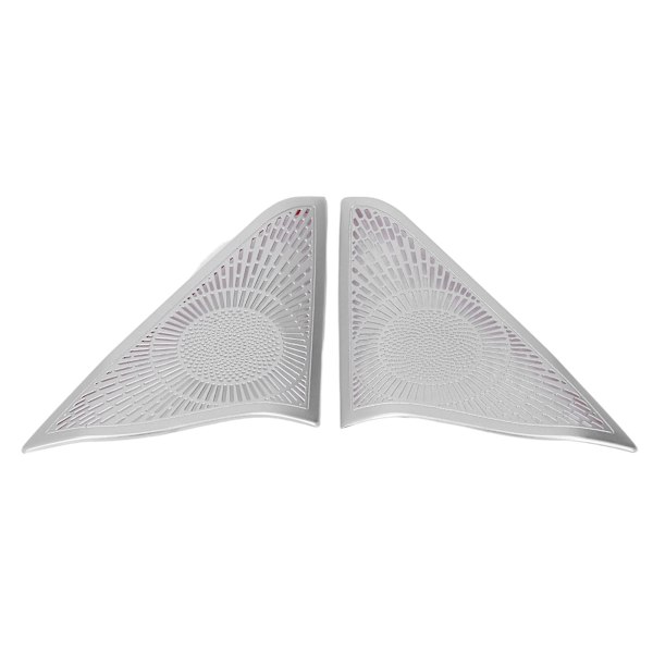 2 st bildörrhögtalarskydd Trimdekaler Aluminiumlegering Ersättning för Benz E Class W212 2013-2016