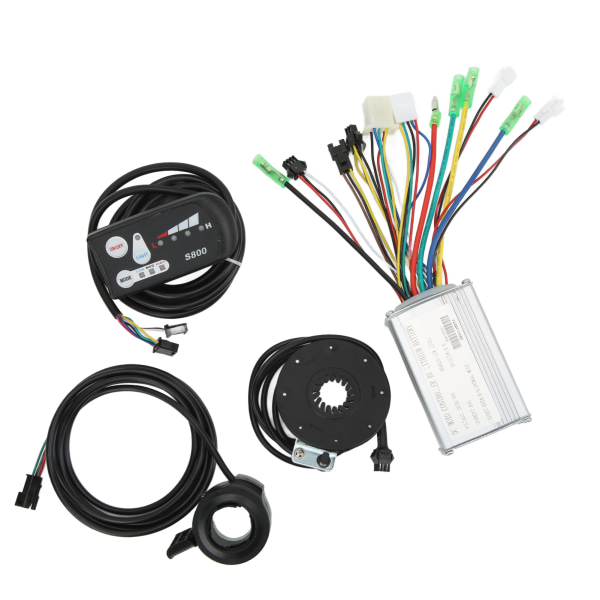 Højtydende Elcykelcontroller med LED-displaypanel - Kompatibel med 250W og 350W motorer