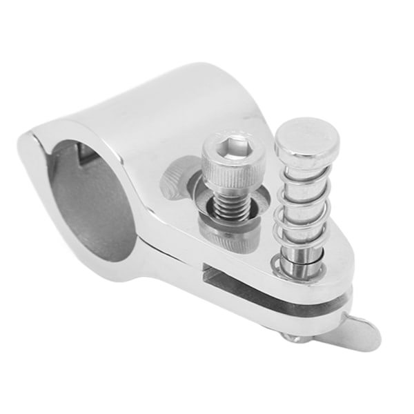 4 stk 22 mm toppkjevle-slide 316 rustfritt stål justerbar topphengselskinne for 22 mm rørklemme båtyacht