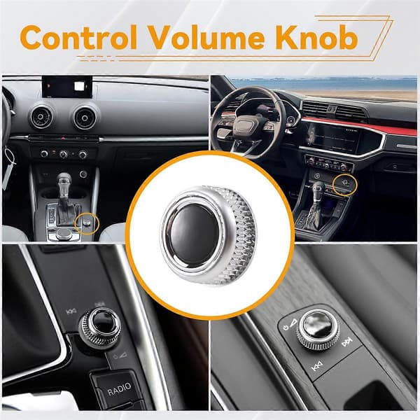 【BEMS】Volume Control Knob Compatible with A4 B8 S4 A5 S5 Q5 8T0919070B MMI Adjustable Rotary Button
