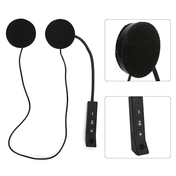 Bluetooth-kypäräkuulokkeet, häiriösuoja, USB-pikalataus, moottoripyöräily, handsfree-kuuloke (BT008)