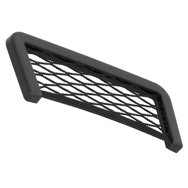 Universal Car Mesh lagringsorganisator Mobiltelefon Små föremål Gadgethållare BiltillbehörSmå 5,7 x 3,5 x 0,4 tum