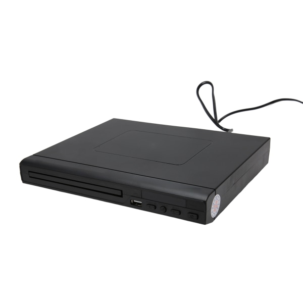 Mini HD DVD-soitin Sisäänrakennettu PAL NTSC USB 2.0 -liitäntä kaukosäädin Koti-CD-soitin RCA-kaapelilla TV:lle 110-240V EU Plug 0.0