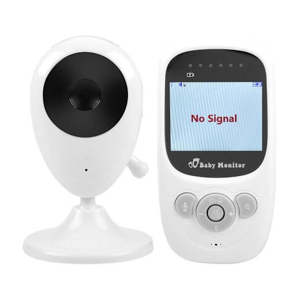 Trådløs Digital Farve LCD Baby Monitor Kamera Nattesyn Lyd Video 2.4GHz (US 100-240V)