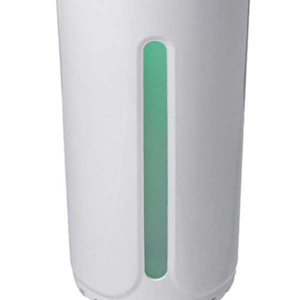 Auton ilmankostutin 300 ml Kapasiteetti Värikäs yövalo Mini USB Kannettava eteerisen öljyn diffuusori kotitoimistoon Valkoinen
