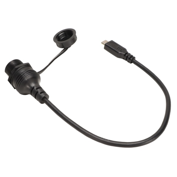 Type C - USB3.0 OTG -kaapeli, vedenkestävä vahva PVC, 5 Gbps siirtonopeus, upotettava paneeliin