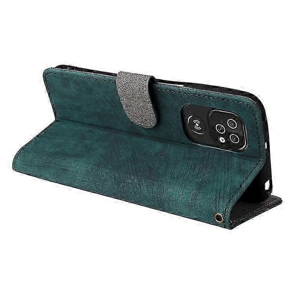Doro 8100 / 8200 Plånboksfodral med Stativ RFID-skydd PU-läder Telefonfodral & Rem Green