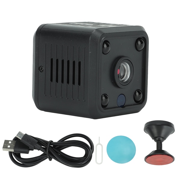 1080P Hemsäkerhetskamerasystem X6 Trådlös säkerhetskamera WiFi-kamera Night Vision Svart