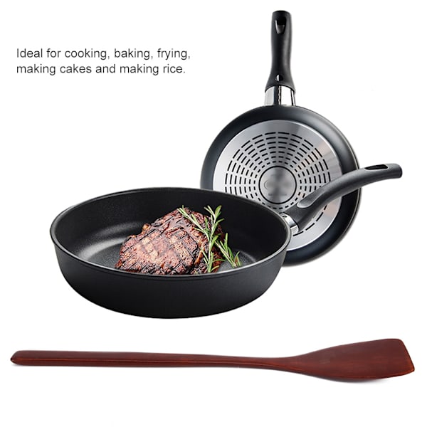 Non-Stick Træspatel Vendespatel - Rød