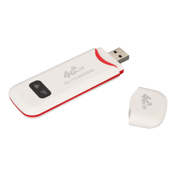 4G Mobile WiFi SIM-korttipaikka 300Mbps lukituksen avaaminen Pocket Hotspot Device Langaton verkkoreititin Valkoinen ++