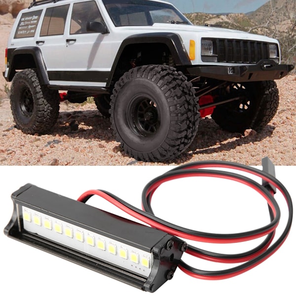 12 st LED 1/10 RC Hög Ljusstyrka Strålkastare Modellbil Spotlight Ljus 5V-7.4V