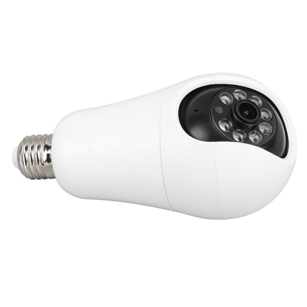 1080P glödlampa säkerhetskamera med E27-sockel Färgglad infraröd 5GHz trådlös WiFi-kamera för hemövervakning 110‑240V