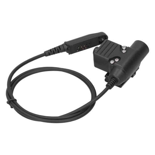 U94 PTT-kabelkontakt Headsetadapter Passar för Baofeng UV9R/UV9RPLUS/UVXS Walkie Talkie++