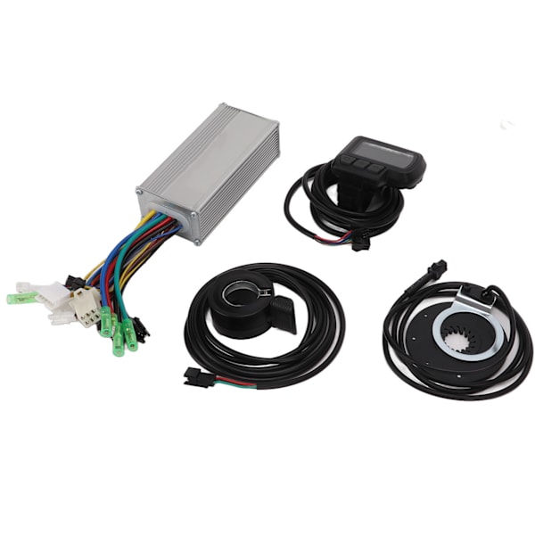 Cykel Lithium Batteri Omdannelsessæt - 36V/48V 500W - Børsteløs Motorstyring med EN06 Display