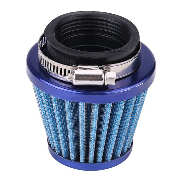 44mm luftfilter för Gy6 150cc ATV Quad 4 Wheeler Go Kart Buggy Scooter Moped (Blå)
