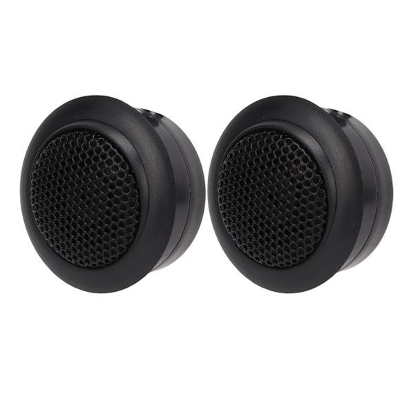 2 stk./sæt Bil Dome Diskanthøjttalere 35‑150W højfrekvensrespons Sort Universal til Auto Audio System