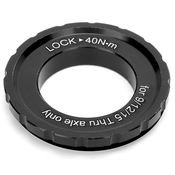 Maastopyörän ja maantiepyörän Center Lock -navan lukkopellin suojus 9/12/15MM tynnyriakselilla