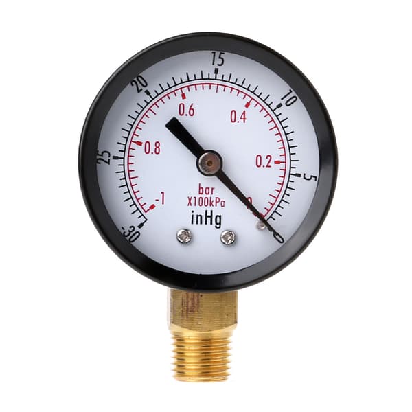 Bærbar vakuummanometer trykkmåler 0-30psi 0-2bar mini stabil ytelse dobbel skala måler display digital