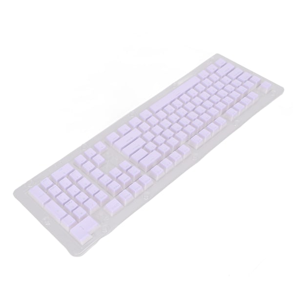 PBT-tangentbordshättor Hög-Låg Layout Dubbellager 2 Färger 108 Tangenter Mekaniska Tangentbord för 61 87 104 108 Tangentbord Lila