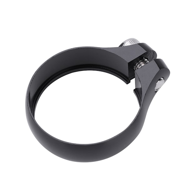 Cykel Sadelstolpsklämma 31,8 mm för 27,2 Sadelstolpe Superlätt (Svart)