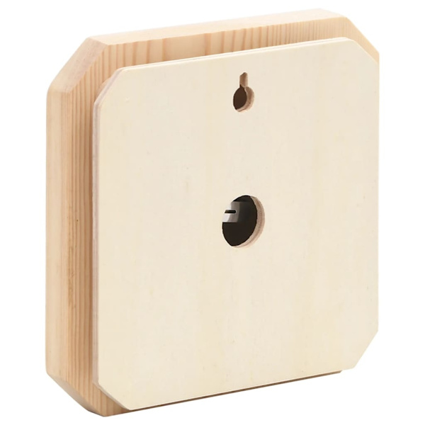 【BEMS】vidaXL 2-in-1 Sauna Thermometer and Hygrometer Sand Timer Set Solid Pine Wood 550