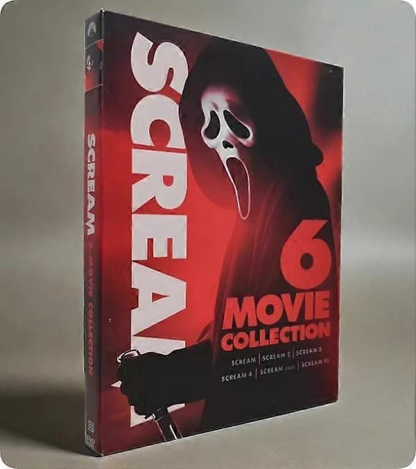 Scream 1-6 engelsk version (DVD) Film 6-Disc Ny