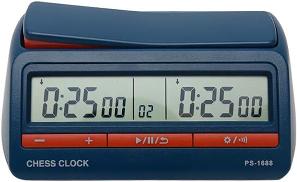 Skakur Digitalt Ur Timer, Professionel International Skak Timer, ABS Nedtællingsspil Timer til Skakbrætspil_ma