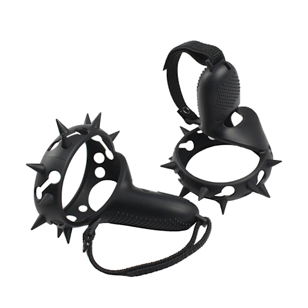 Silikonbeskyttende deksel kompatibelt for Oculus Quest 2 VR Touch Controller håndtak grep etui silikon full beskyttende hylse