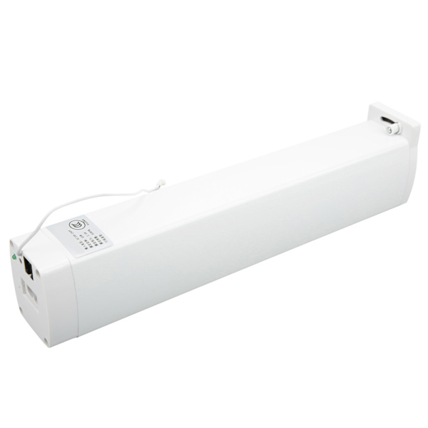Smart Elektrisk Gardinmotor for Tuya WIFI-tilkobling, Fjernkontroll via Telefon, Tidsplanlegging, 100‑240VAC for Hjem, EU-kontakt