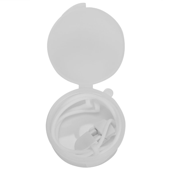 BTE-kuulolaitteiden klipsiköysi silikoni, elastinen kaatumisenestoturvanauha lapsille (valkoinen)++/
