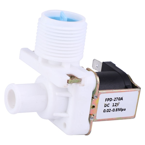 Vaskemaskine Elektrisk Magnetventil Vandindløbsventil G3/4 DC12V FCD270A