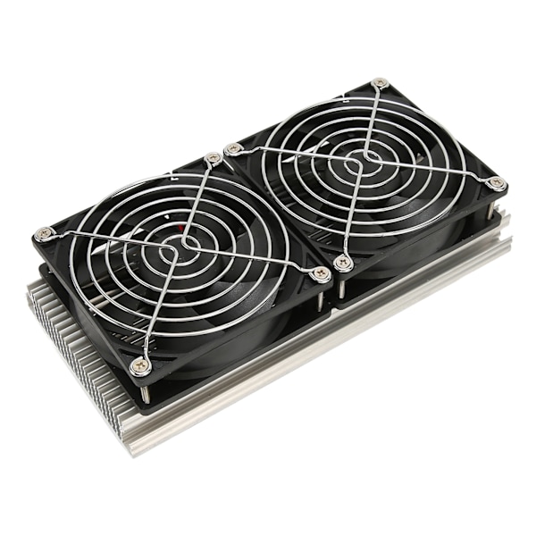 Peltier Kylsystem 12V 100W Liten Aluminiumlegering Snabb Kylning Halvledarkylsystem för Husdjurssäng Kylskåp