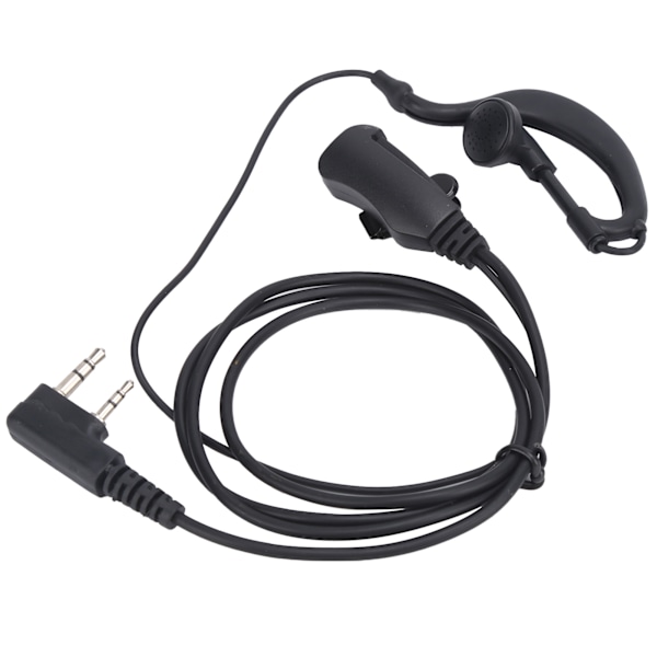 Walkie Talkie-öronsnäcka K Huvudheadsetklämma Hörlurar för BAOFENG UV3R PLUS UV5R UV5RA UV5RB UV5RD