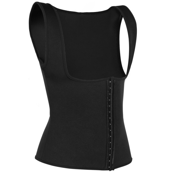 Women's sweat vest with breasted neopreneXL