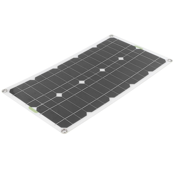 Universell Bärbar Solpanel Laddare Pad Monokristallin 28W USB Uttag Vattentät