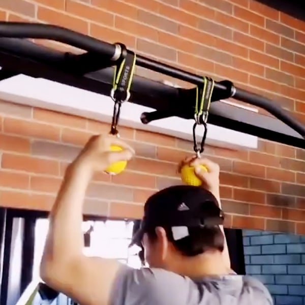 Klättra Pull Up Boll Grepp Halksäkra Handgrepp Styrketränare Tränare för Pull Up Kettlebells Fitness