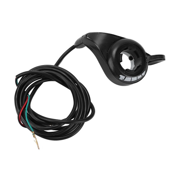 Tommelfingergashastighedsregulator 24V 36V 48V 60V 72V til elcykler scootere 7/8in styr