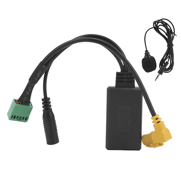 12-pinners bil Bluetooth AUX Bluetooth-adapter Multimedia Lydkabel Mikrofon Håndfri Passer for MMI 3G / Q5 / A4L / A6L / Q7 / A5 / S5