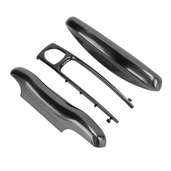 Bilfjernbetjeningsnøgle Beskyttelseskappe 3 dele Erstatning for Cayenne Panamera 911 Taycan Charcoal Grey