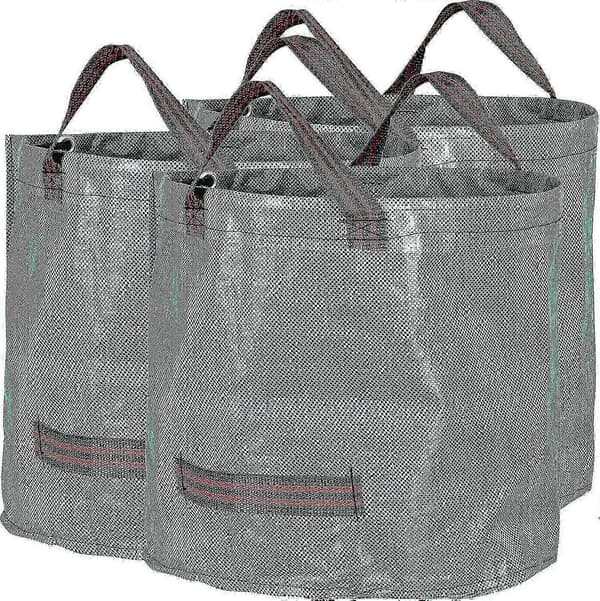 3x 60l rivsäkra trädgårdspåsar