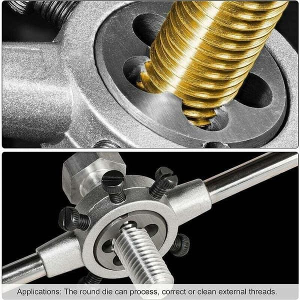 【BEMS】M10 x 1.0 Right Hand Thread Die Metric Machine HSS High Speed Steel -