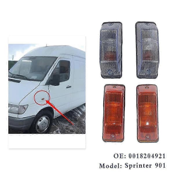 2 stk. blinklys for Sprinter 1995-2006 0018203921 0018204021