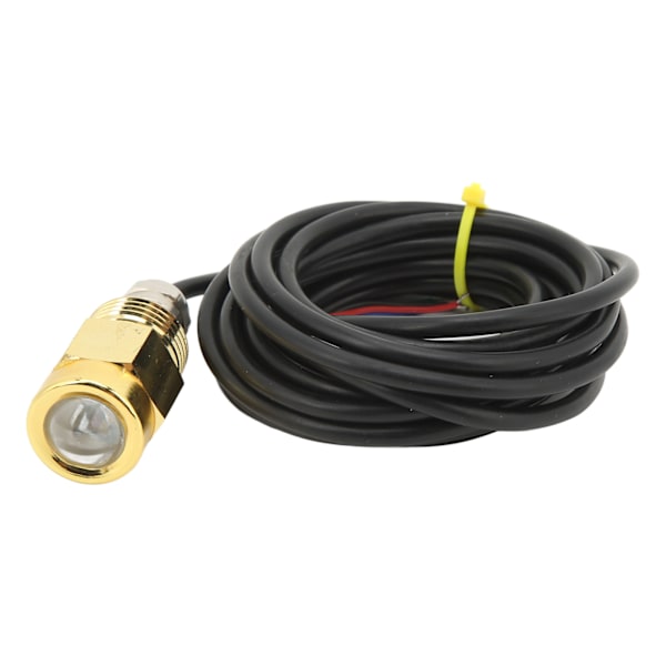 Båtavtappningsplugg Light 12V 24V IP68 Vattentät LED Undervattensdräneringslampa för Yacht Marine Vit 3.2W