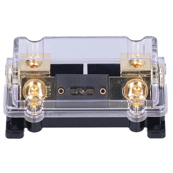 0/2/4 Gauge AWG sikringsholder 1 Ind 1 Ud In Line ANL Blok med 100 Amp sikring til bilbådslyd