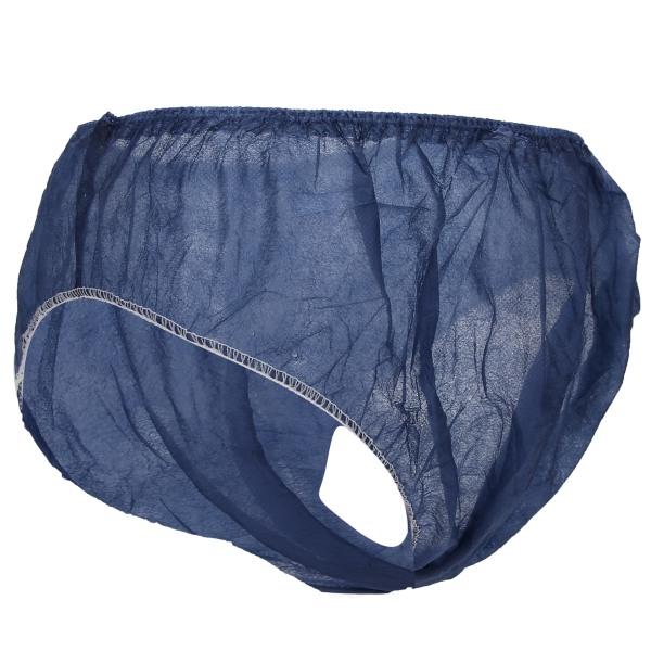 20 stk unisex engangs nonwoven undertøj SPA Sauna åndbare underbukser blå++/