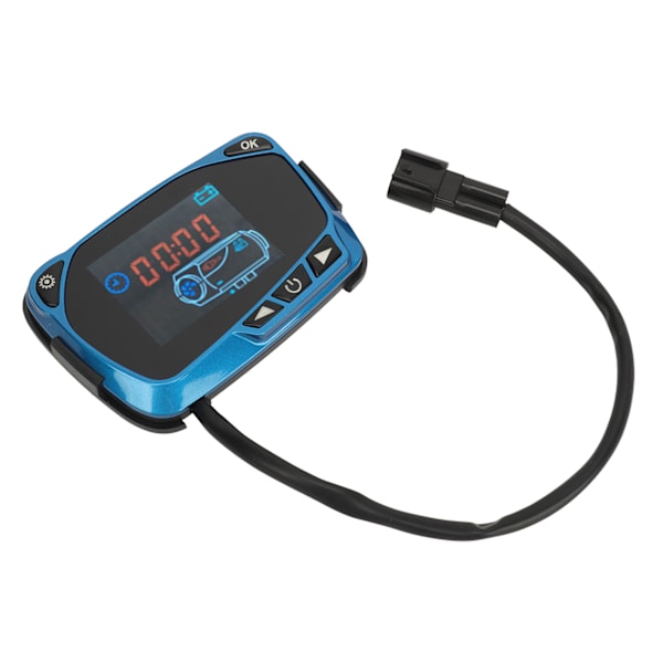Dieselvärmare Controller LCD Display Monitor Switch med fjärrkontroll för 12V 24V Parkeringsluftvärmare